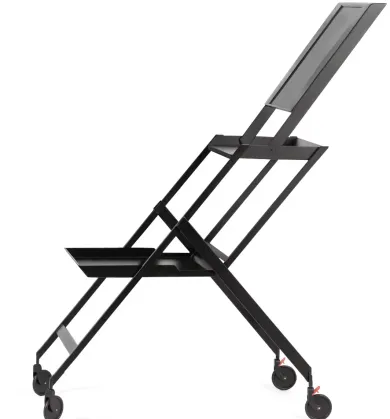 Arbeits- und Serviertisch Plico, rollbar