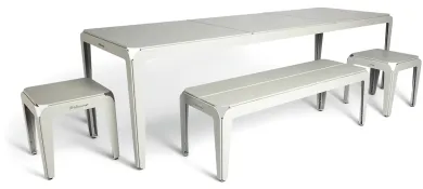Bank Bended Bench 140