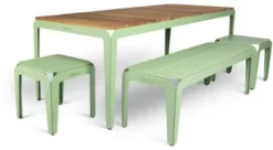 Bank Bended Bench 140