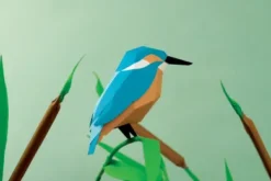 3D Papiermodell Vögel