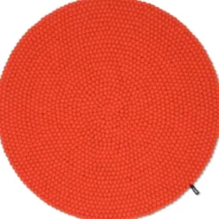 Filzkugelteppich