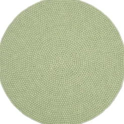 Filzkugelteppich