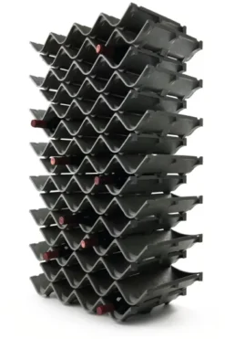 Flaschenregal Zigzag