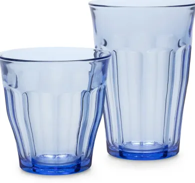 Französisches Bistroglas Marine