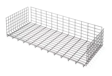 Gitterkorb zu Container DS