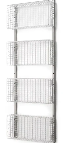 Gitterkorb zu Regalsystem Inox