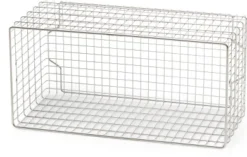 Gitterkorb zu Regalsystem Inox