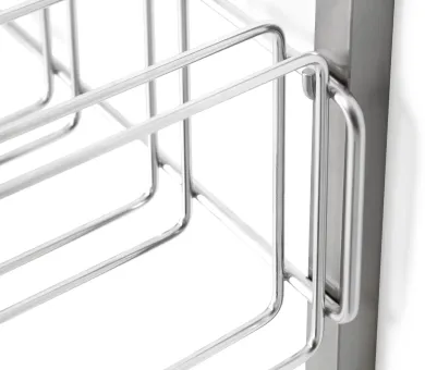 Hakenleiste zu Regalsystem Inox