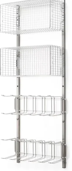 Hakenleiste zu Regalsystem Inox