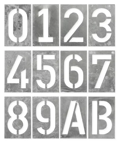 Hausnummer Spiekermann Industrial