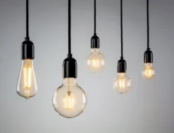 LED-Filament-Rustikalampe E27
