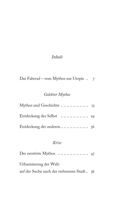 Lob des Fahrrads