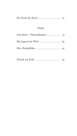 Lob des Fahrrads