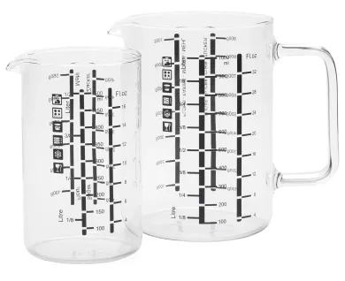 Messbecher Verre