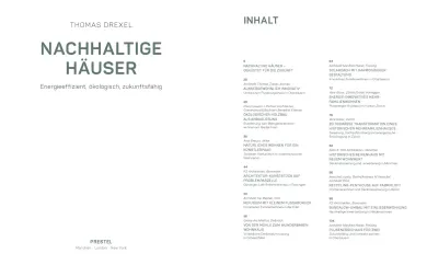 Nachhaltige Häuser