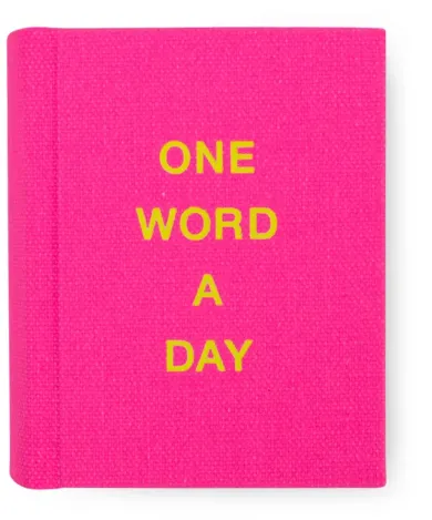 Notizbuch One Word a Day