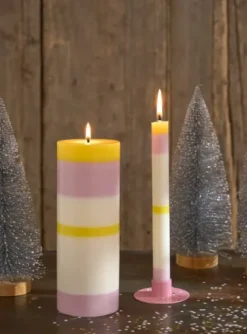 Stumpenkerze Weihnachtsengel