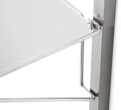 Universaltisch zu Regalsystem Inox