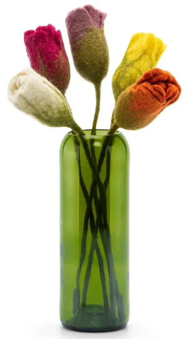 Vase Weinflasche