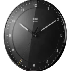 Wanduhr Braun