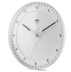 Wanduhr Braun