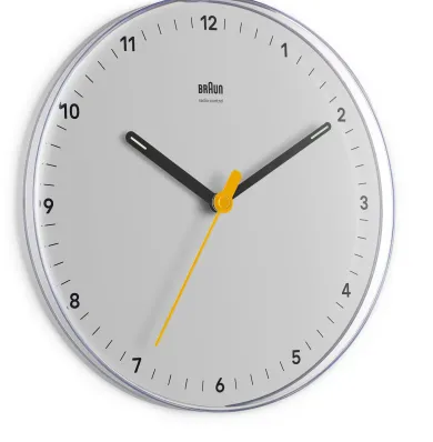 Wanduhr Braun, klein