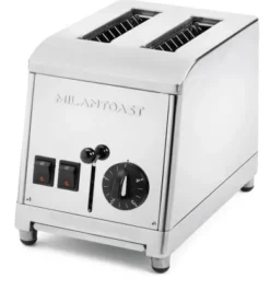 Zweischacht-Toaster Edelstahl